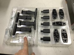 ROCKETFISH 5pk SPEAKER MOUNTS: WALL or CEILING. 5.1 SURROUND. RF-HSWM5B
