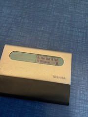 RARE Vintage Toshiba SD Personal Mobile Audio Player MEA110 16mb Memory Card HTF