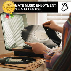 7-In-1 Vinyl Record Cleaning Kit Complete – Vinyl Record Cleaner Solution