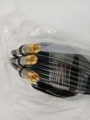 Acoustic Research Pro 2 RCA 25 ft Component Video Cable 24K Gold Plated