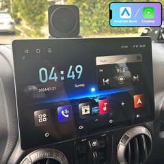 11.5″ Radio Stereo Carplay Android 13 For 2007-2016 Jeep Wrangler JK GPS 4+64GB