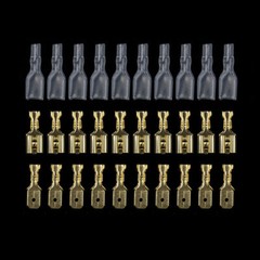 900X Assortment Male Female Spade Terminals Electrical Wire Crimp Connectors Kit