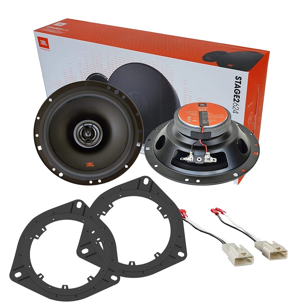 JBL Stage2624 240W 2way 6.5″ Front Door Speakers for 2001-2007 Toyota Sequoia