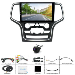 Android 13 Apple Carplay Car Stereo Radio GPS For Jeep Grand Cherokee 2014-2022