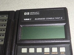 VINTAGE HP HEWLETT PACKARD 19BII CALCULATOR 19 B II 2 INDONESIA W CASE BUSINESS