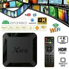 Android 10.0 TV Box X96Q Quad Core HD 4K Media Stream Player Mini PC Dual WiFi