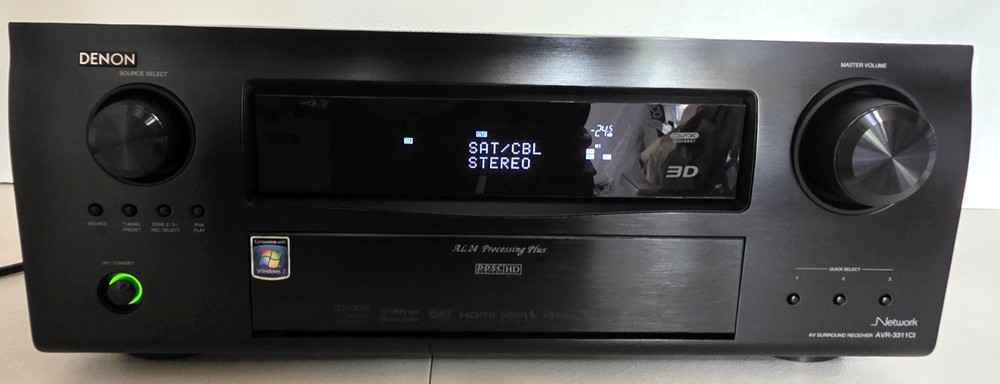 Denon AVR-3313CI 7.2 Channel 125 Watt Integrated Network A/V Receiver