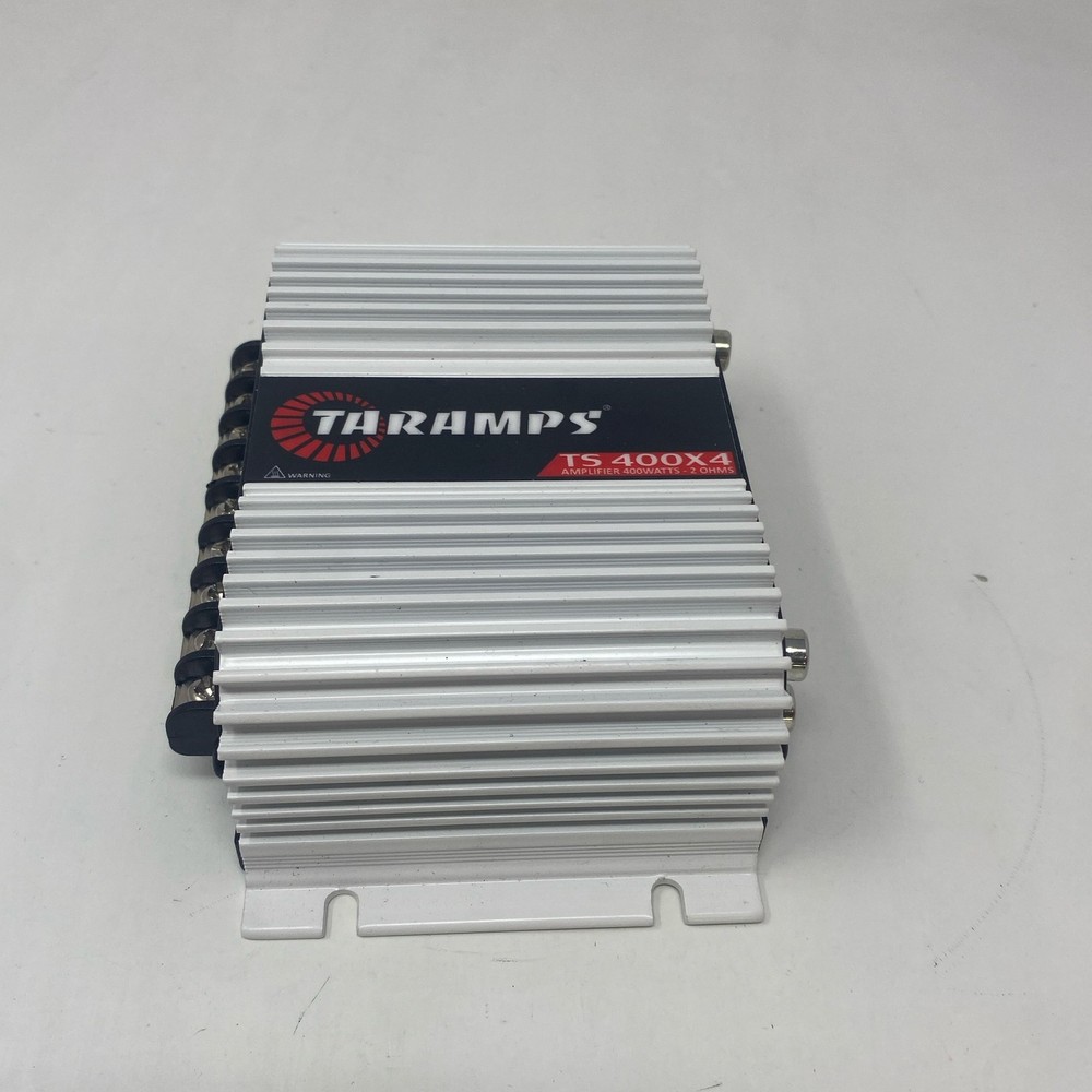 Taramps TS 400×4 V2 4-Channel Car Amp 400W RMS Silver/Black Small