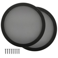 10″ Speaker Grill Covers Car Subwoofer Guard ABS Plastic Frame Metal Mesh