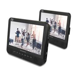 Sylvania 10.1″ Dual Screen Portable Blu-ray DVD SDVD1087 Certified Refurbished
