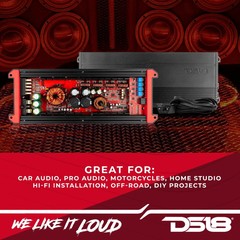 DS18 G4000.5D 5 Channel Car Amplifier 4000W Full Range Speaker Subwoofer D Amp