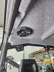 2017 – 2024 Can Am Defender Speaker Roof Mounts – Fits most 6.5″ Speakers