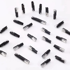 50pc 2-Way Quick Wire Connectors Waterproof Locking Buckle 18-22AWG Solderless*