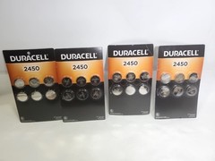 24 Pack Genuine Duracell 2450 Lithium 3V Coin Cell Batteries CR2450
