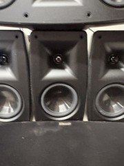 Klipsch Quintet Speakers 4.0 Wired Black Home Theater Center 3 Satellites TESTED