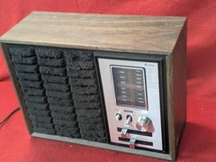 Audition Model 2929 Vintage AM-FM Table Radio Made in Hong Kong, Nice, Video!