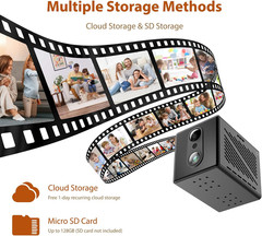 2026 5G Mini HD Security Camera – 100 Days Battery, Night Vision, Motion Detecti