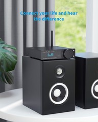 Fosi Audio DA2120C Bluetooth AptX Amplifier 120W x2 Stereo Hi-Fi DAC Amp Remote