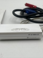 PC to Video EZ Grandtec USA GEZ-1000 w/ USB & VGA Cords & User Guide