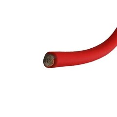 1/0 AWG 0 Gauge 25 Feet High Performance Flexi Amp Power/Ground Cable Wire Red