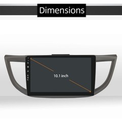 Car Stereo Radio For Honda CRV 2012-2016 Apple CarPlay Android Auto Wifi Navi US