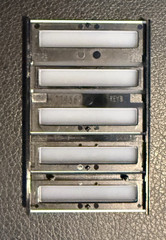 Crestron Horizon 2 Button Assembly 3 Button HZ2-BTNS-5-W Textured White