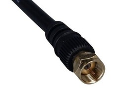 F-Type Male to Male RG-59U Coaxial Cable – 3ft / 6ft / 12ft / 25ft / 50ft