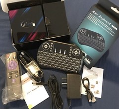 UviewTV box android 9.0 with Mini Keyboard Set