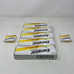 Energizer Industrial AA EN91 Alkaline Batteries 128ct Bulk Silver/Yellow