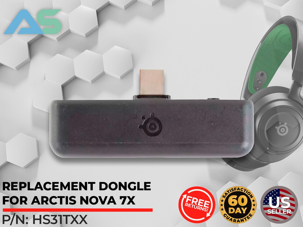 Genuine OEM SteelSeries USB Type C Dongle MPN: HS31TXX For Arctis Nova 7X