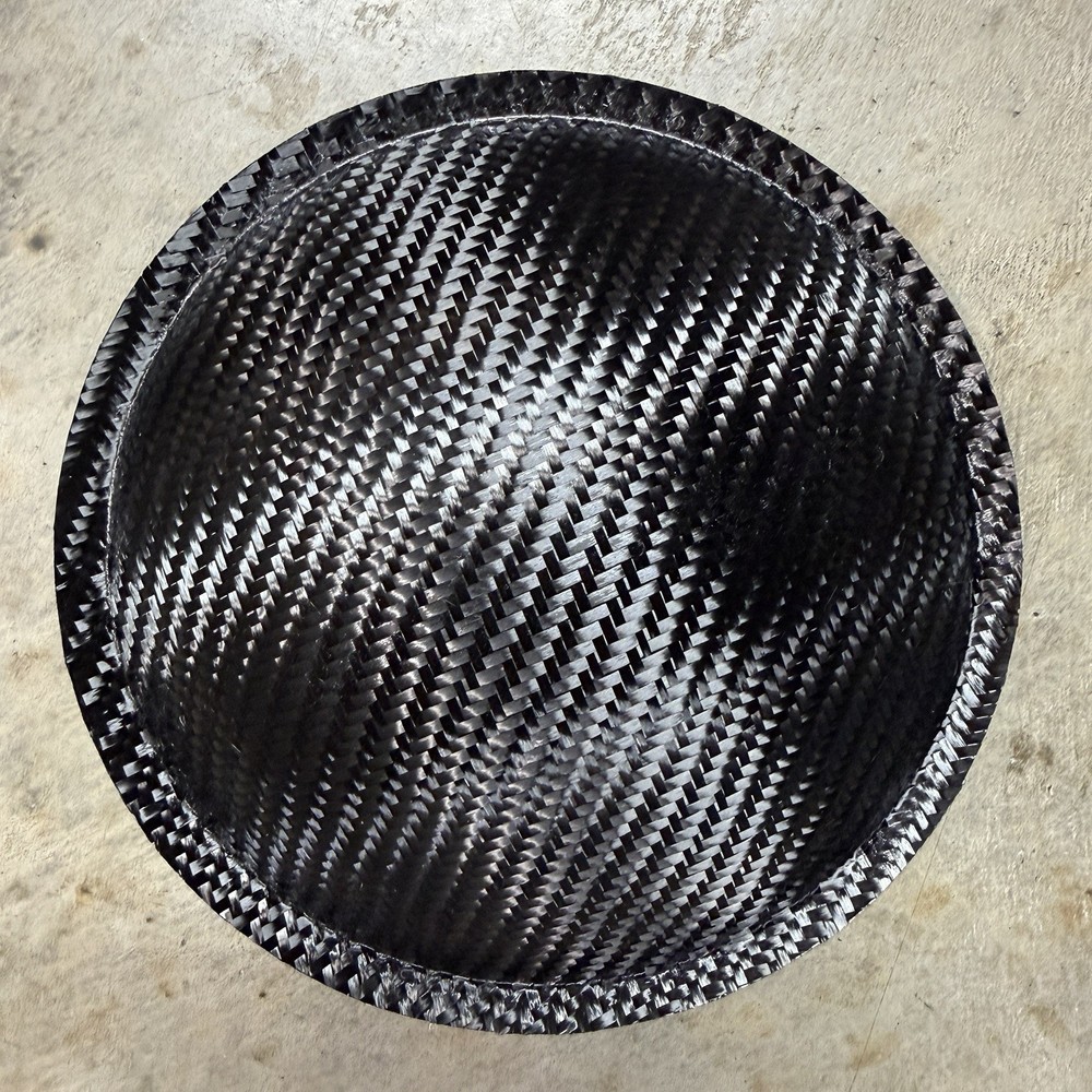 6.5″ Black Carbon Fiber Composite Dust Cap Speaker Subwoofer 165mm FAST USA SHIP