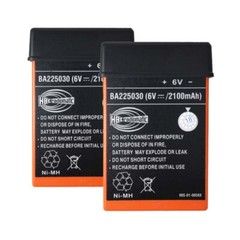 2x BA225030 6V Ni-Mh Battery 2100mAh For HBC Pump Truck Remote Control *US STOCK