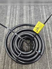 0 Gauge 40ft Black Power Ground Wire, Copper Clad Aluminum for Car Audio RV