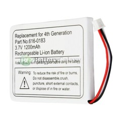 Battery For Apple iPod Classic 4th Gen Photo 20GB 30GB 40GB 60GB A1099 616-0206