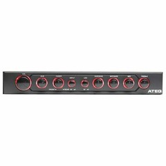 Autotek Car Audio Equalizer 4-Band / 9-Volt Line-Driver Multiple-Source Signal