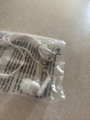 In-Ear Only Headphones – White NOS Sealed New Earbuds