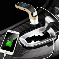 Wireless Car AUX Stereo Audio Receiver FM Adapter USB Charger A2DP USA