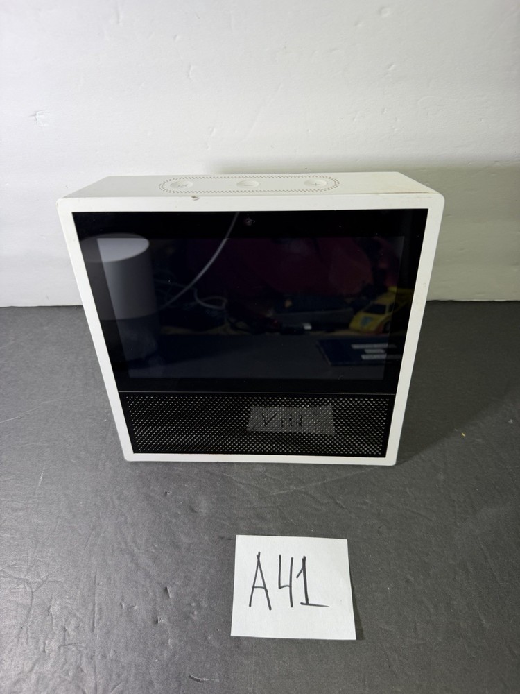Amazon Echo Show 1st Gen MW46WB White Black Smart Speaker W/O Power Adapter