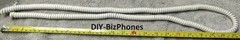 Ivory 25Ft Handset Cord AT&T Vintage Phone 500 2500 554 2554 Curly Coil