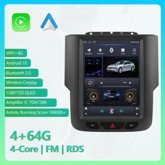 For 2013-2019 Dodge Ram 1500 2500 3500 Android 13 Carplay Car Stereo Radio GPS