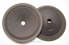 Pair Vintage 6″ Paper Cones – Speaker Parts / W325-1