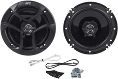 JVC- 300W CAR Truck Front & Rear Door Speakers W/Install Kits 1995-up (2 Pair)