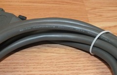Genuine Belkin (F2A032-10) Gray Parallel Computer Printer Data Cable Only *READ*