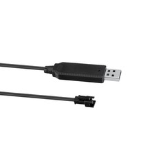 3.7V Battery USB Charging Cable with SM-2P Plug Connector for Mini RC Car
