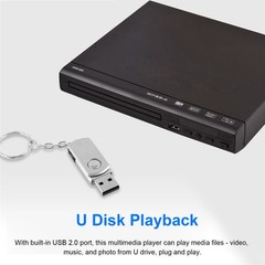DVD CD Disc Player For Enjoying Movies And Music At Home