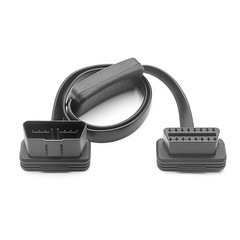 New OBD2 16 Pin Male To Female Extension Cable Diagnostic Tool With Power Switch