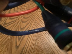 RCA High Performance Component Video Cable 2 Male to Male Clean & Never Used