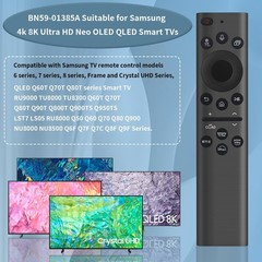 Original Samsung Solar Voice Remote BN59-01385A Bluetooth USB-C Rechargeable