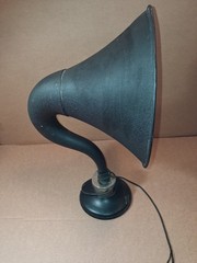 Vintage ROLA Gooseneck Horn Speaker 14″ Bell Complete As Found Untested