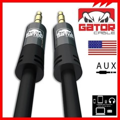 AUX Audio Cable 3.5mm Male to Male For Phone iPhone Samsung Android LG BLACK 6FT